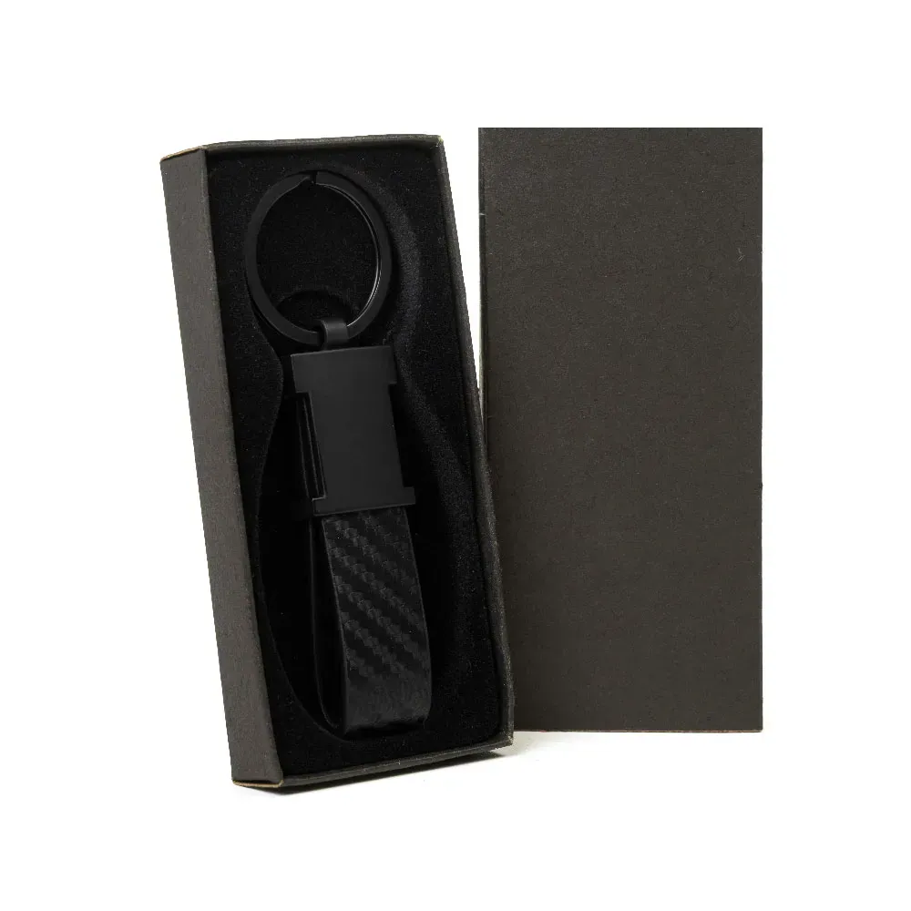 Chaveiro Em Metal/Pu - Preto