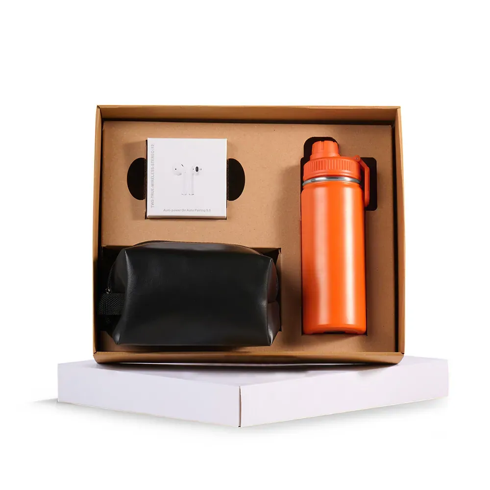Kit Garrafa, Necessaire E Fone - 3 Pçs - Thumbnail 3