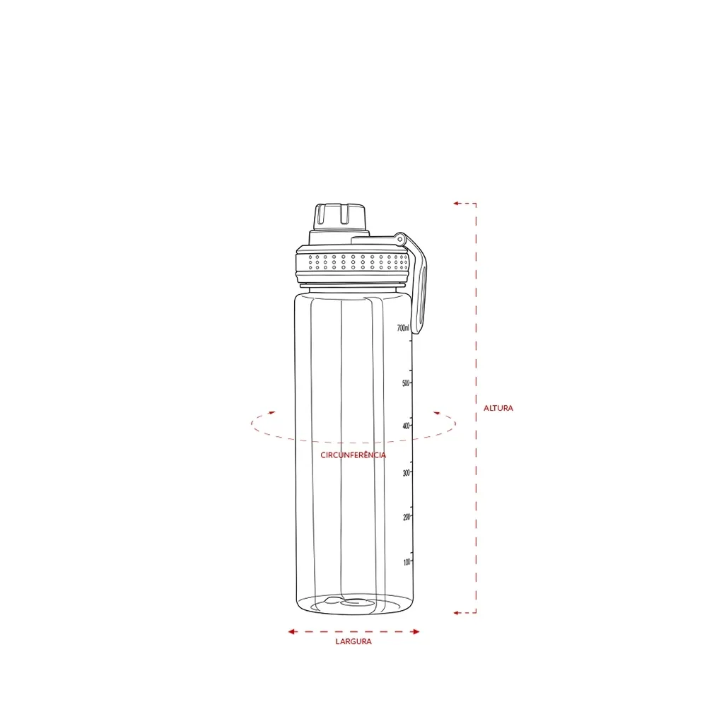 Garrafa Plástica 750ml - Thumbnail 8