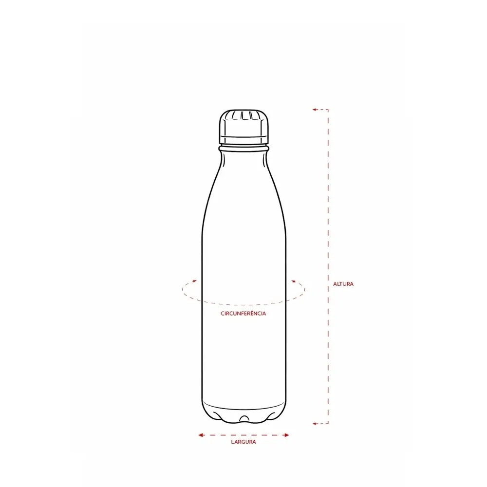 Garrafa Alumínio 750ml - Thumbnail 5