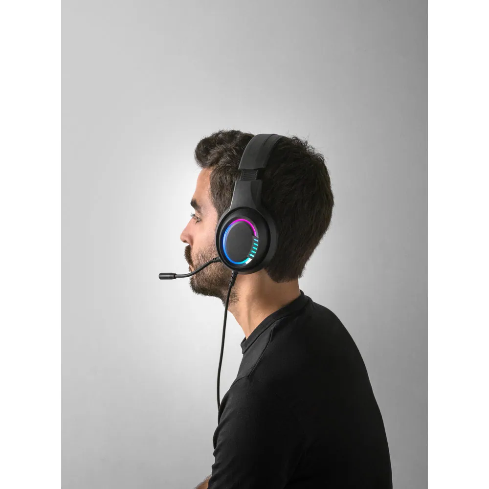 THORNE HEADSET RGB. Fone de ouvido para gaming com luzes RGB e microfone de alta qualidade - Thumbnail 5