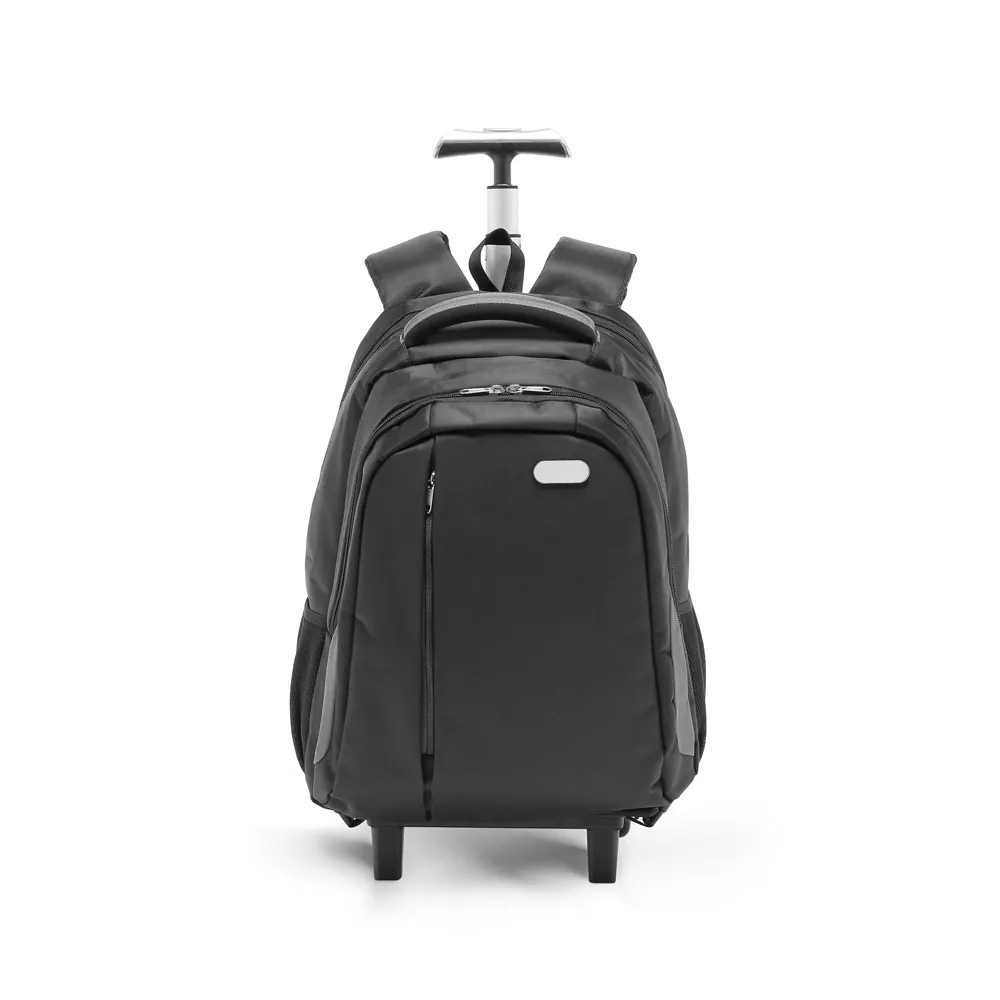 MIAMI. Mochila trolley para notebook (17'') em Nylon 999 impermeável com 2 rodas e sistema de proteção integrado (30 L) - Thumbnail 2
