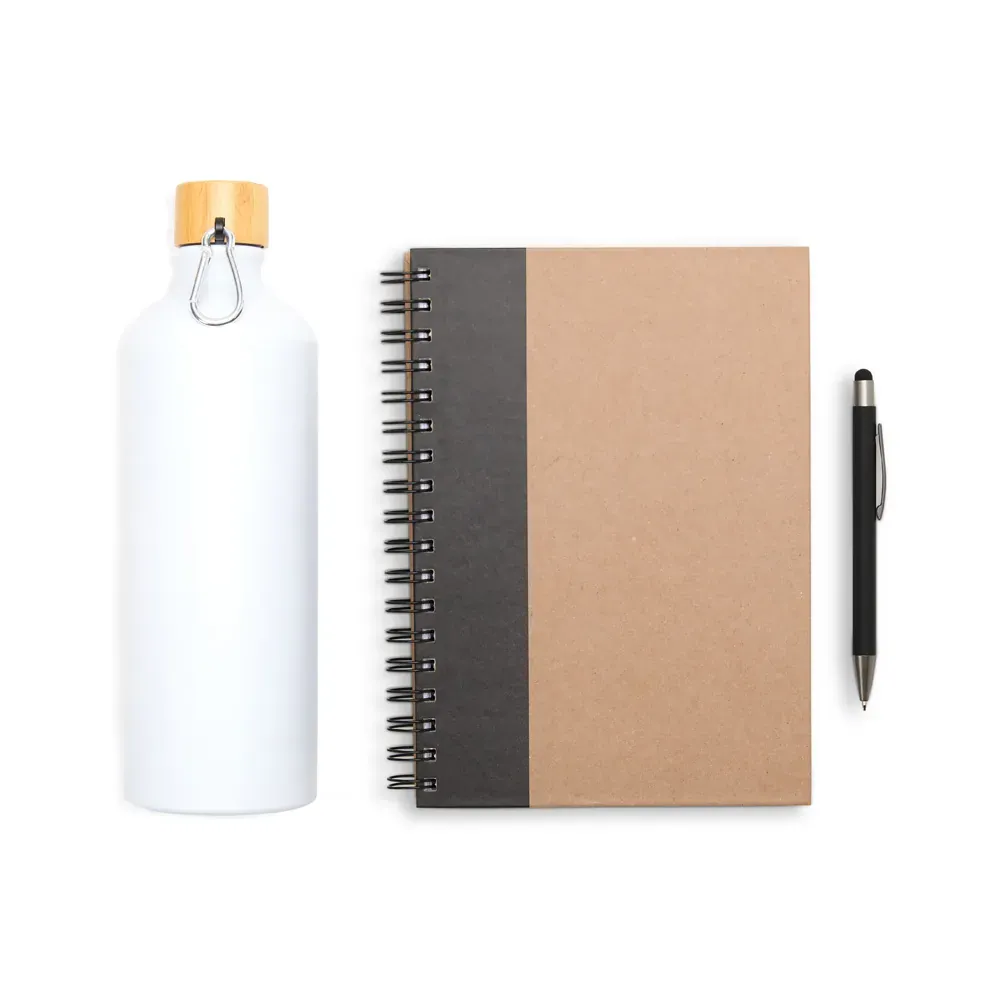 Kit Garrafa, Caderno E Caneta - 3 Pçs - Thumbnail 3