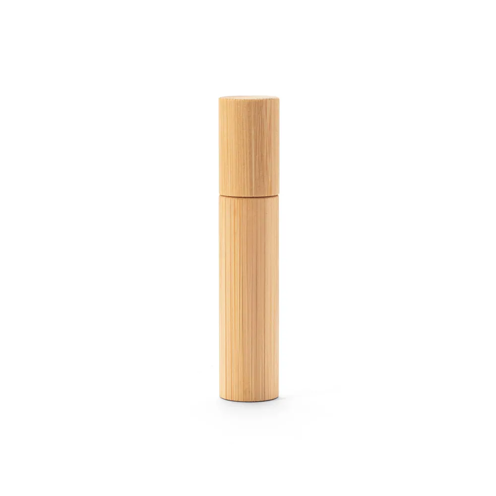 REESE. Borrifador de perfume recarregável, com invólucro em bambu natural - Thumbnail 3