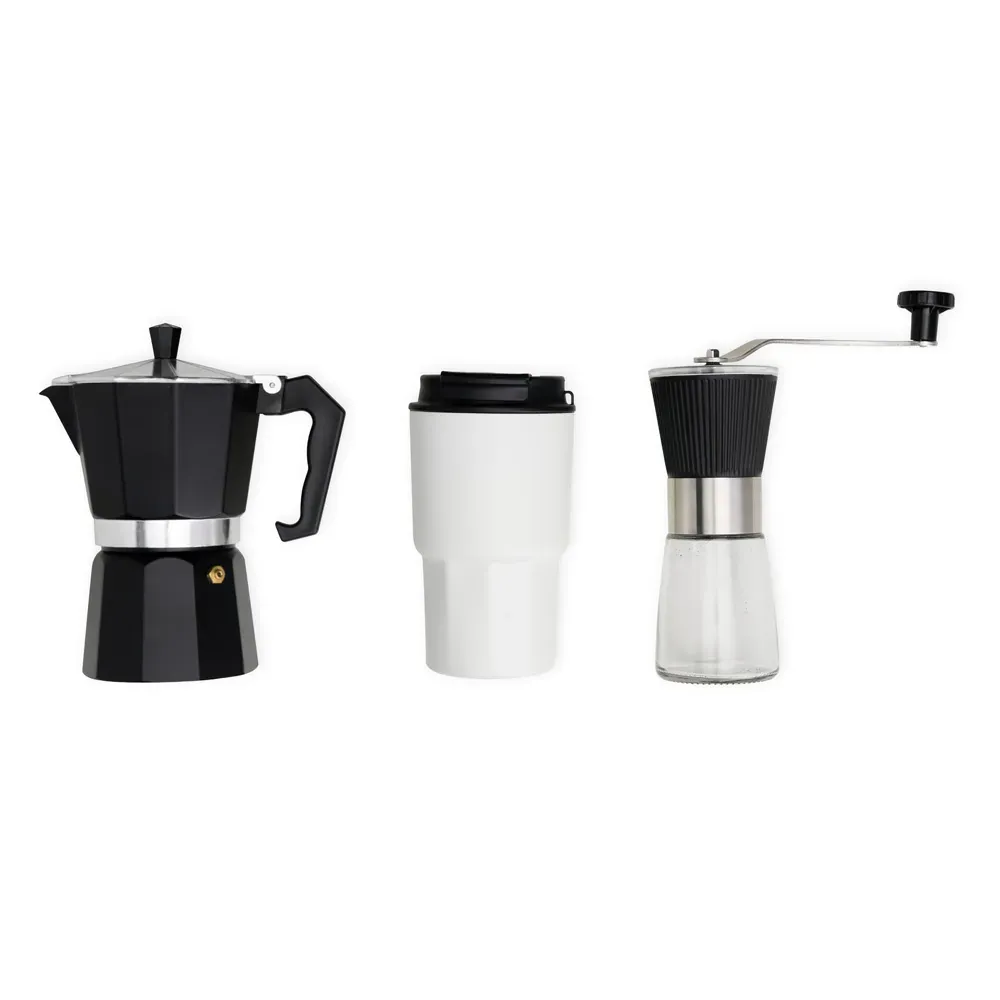 Kit Cafeteira, Moedor E Copo Térmico - 3 Pçs - Thumbnail 3