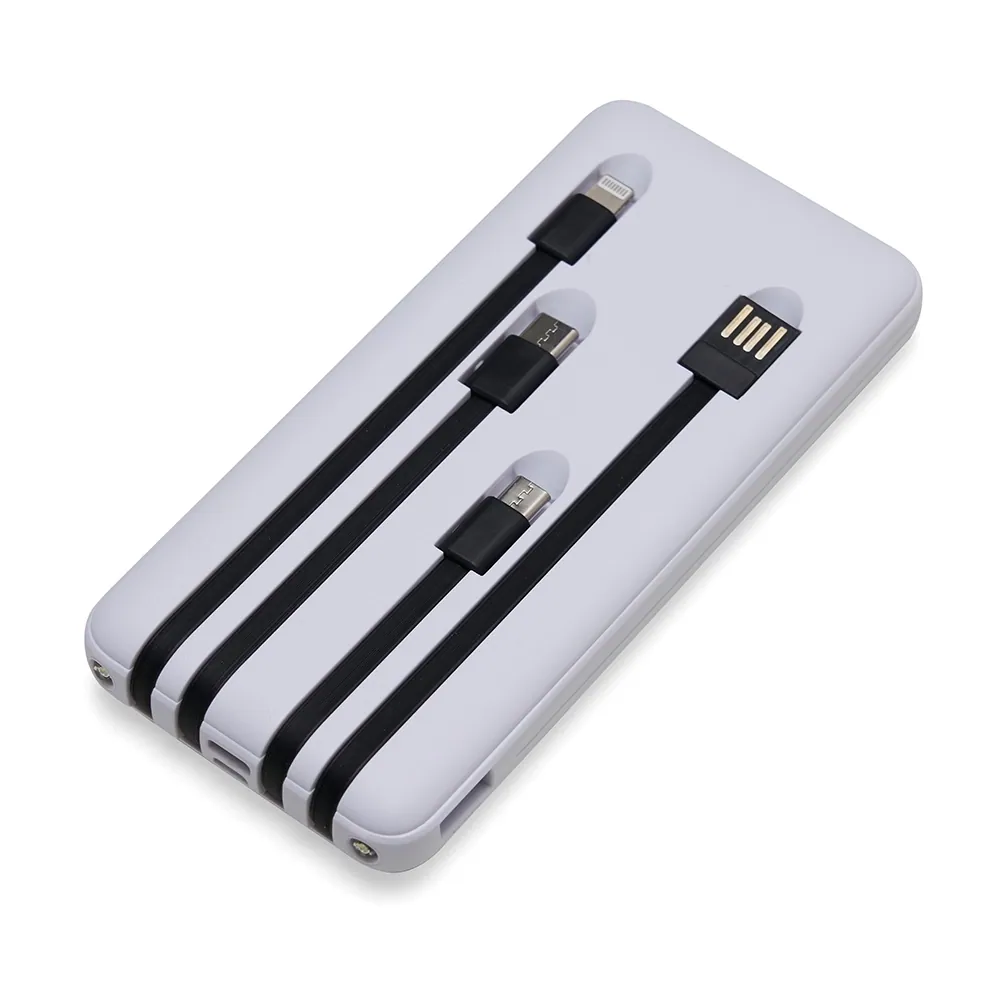 Power Bank 10.000mAh com Lanterna e Multissaídas - Thumbnail 3