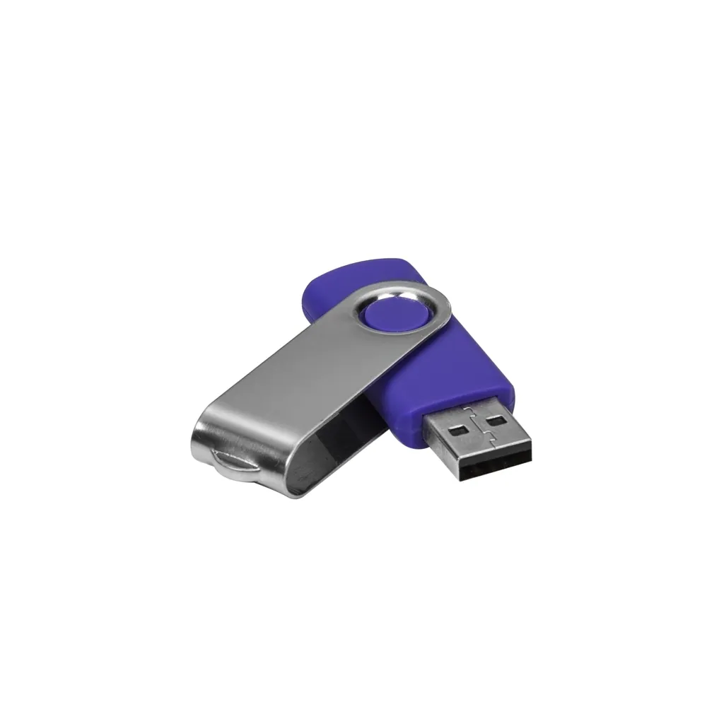Pen Drive Giratório Metálico 4GB/8GB/16GB/32GB - Thumbnail 12