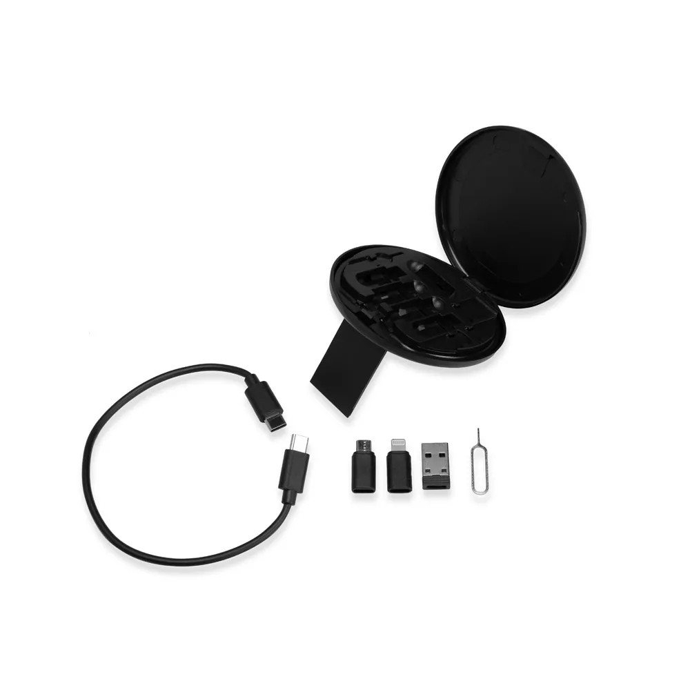 Kit Cabo USB-C com 3 Adaptadores - Thumbnail 2