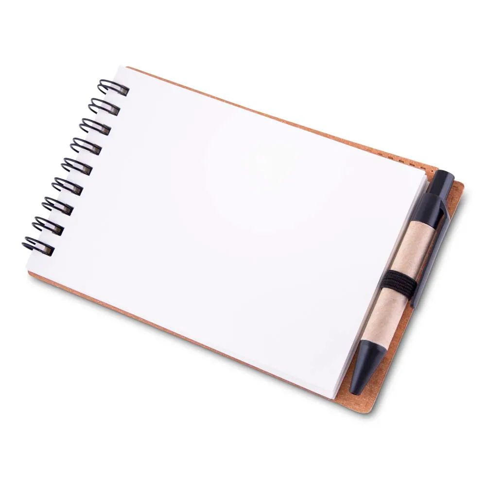 Mini Caderno A6 de anotações com caneta - Thumbnail 8