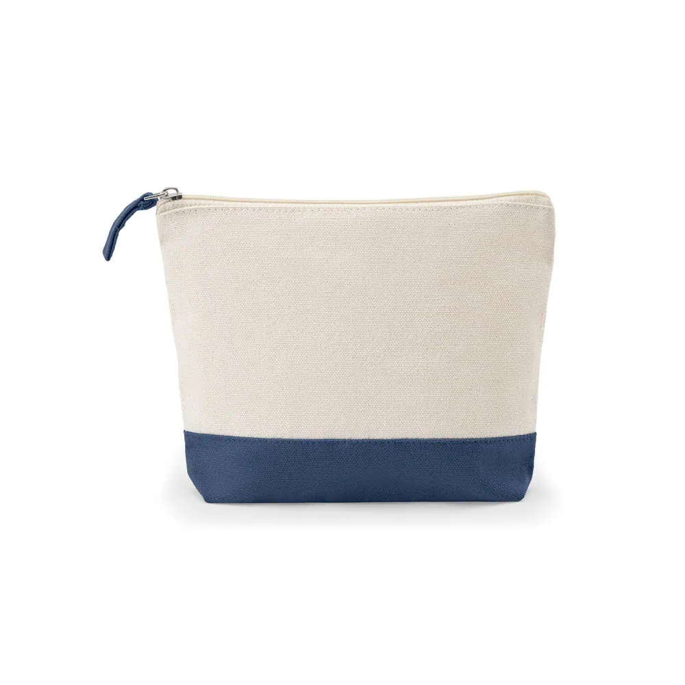 DAPHNE. Necessaire para cosméticos 100% algodão (340 g/m²) bicolor - Thumbnail 4
