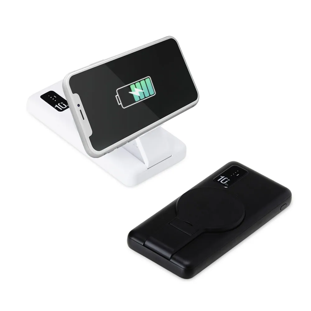 Power Bank 10.000mAh com Carregamento via Indução ou via Cabo - Thumbnail 2