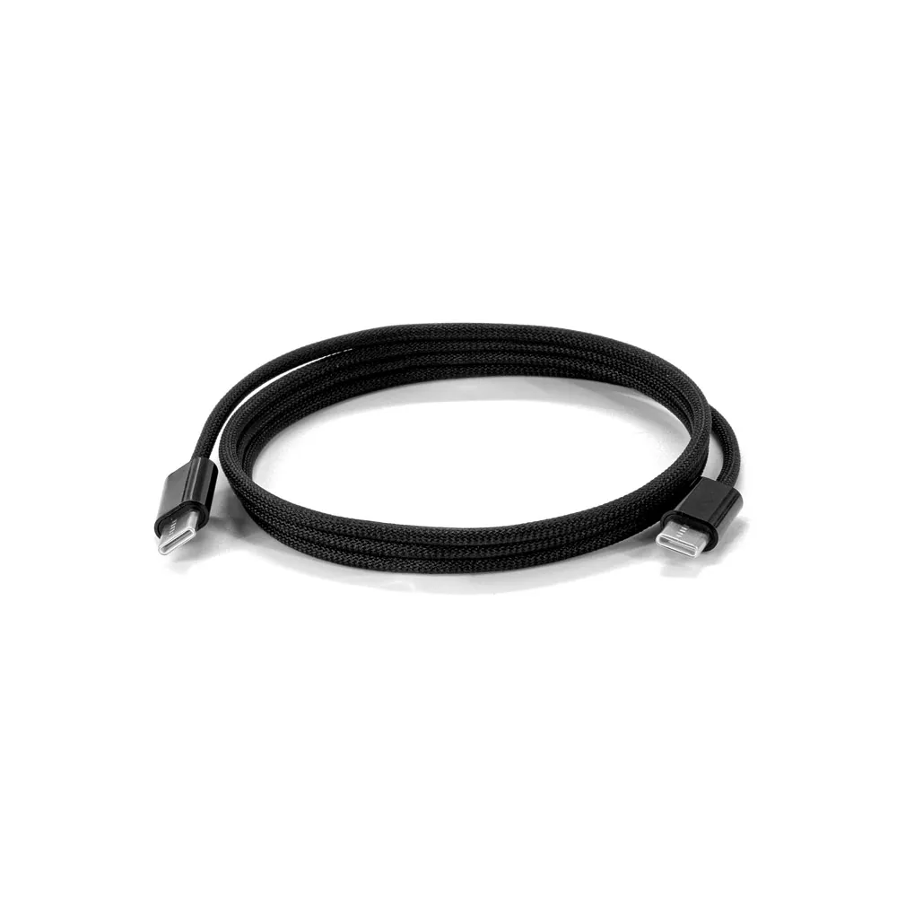 JEMISON. Cabo simples USB-C para USB-C com cordão entrelaçado (60W) - Thumbnail 3