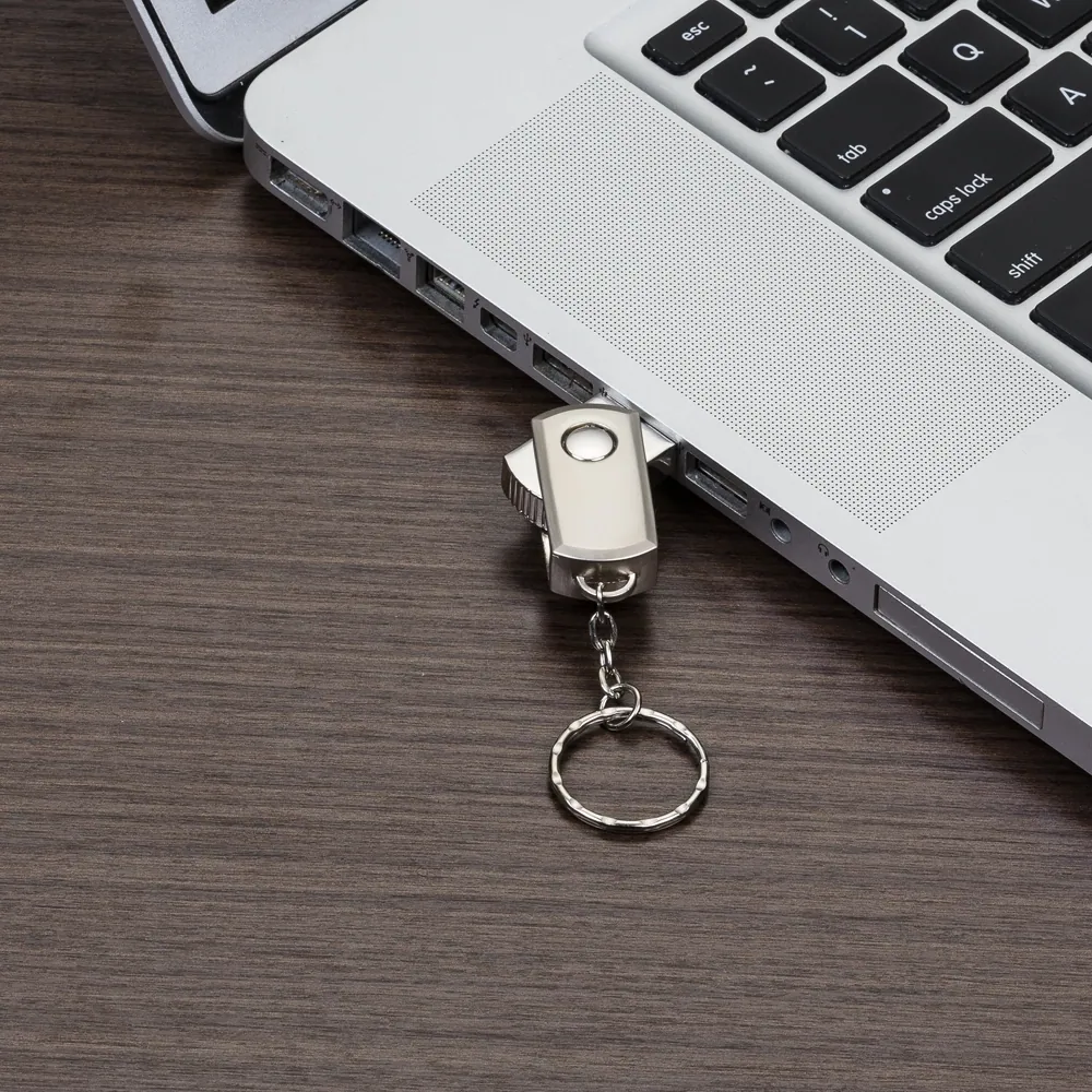 Mini Pen Drive Giratório 4GB/16GB/32GB - Thumbnail 4