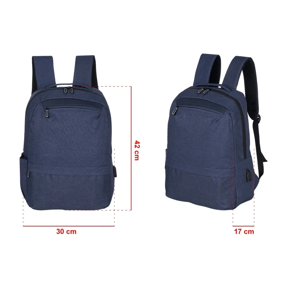 Mochila de Nylon USB 21L - Thumbnail 7