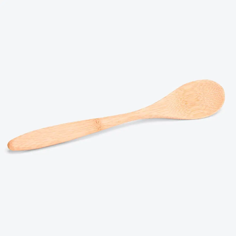 Cumbuca Em Bambu Com Colher 18Cm - 400Ml - Thumbnail 5