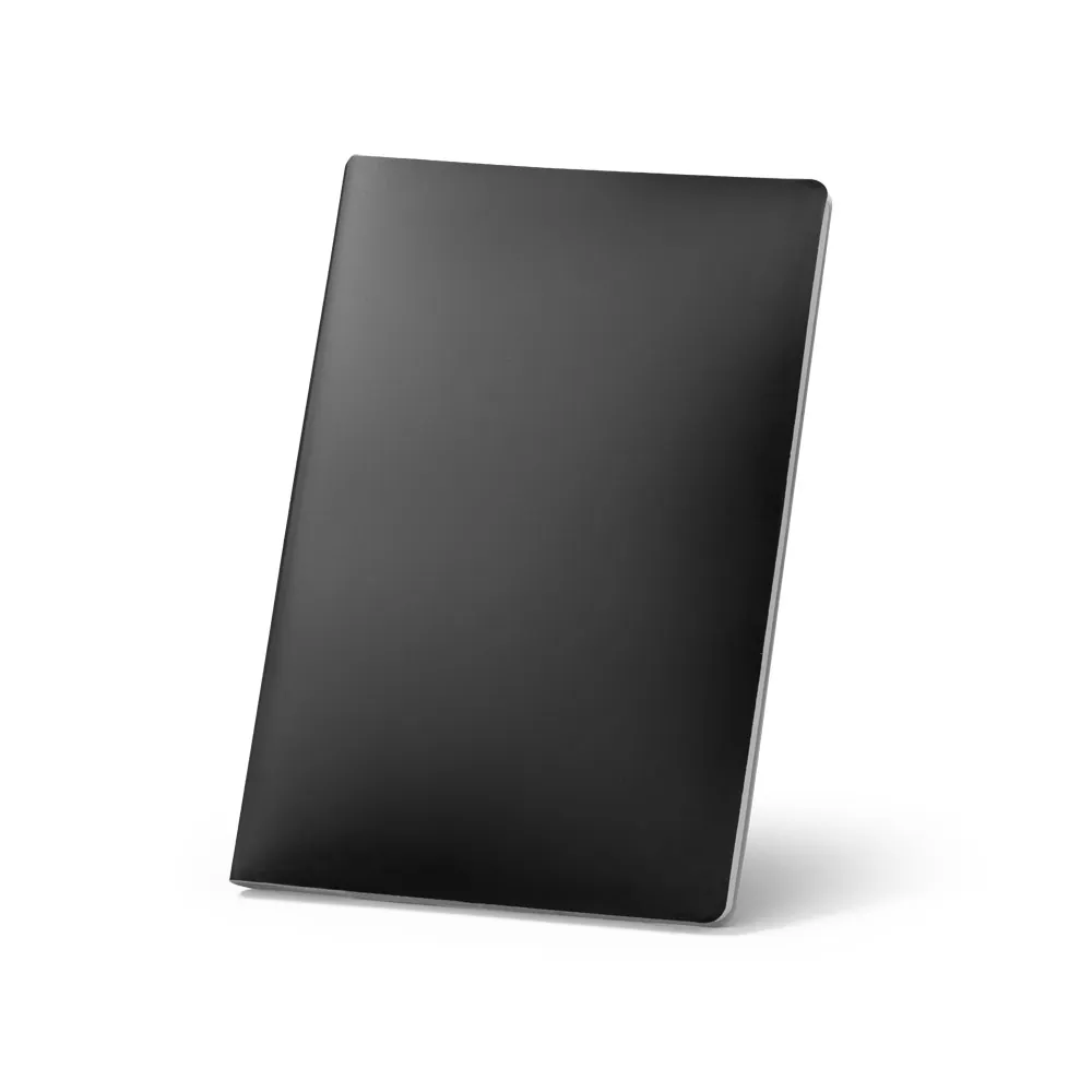 QUEIROS. Caderno A5 de capa flexível em papel pedra (620g/m²) - Thumbnail 3