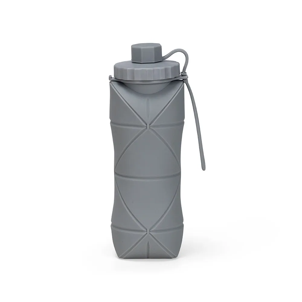 Garrafa Dobrável Silicone 600ml - Thumbnail 13