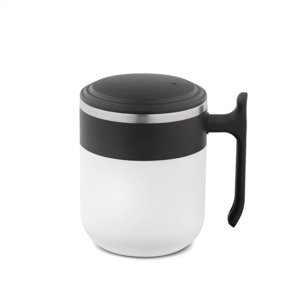 MALDINI. Caneca de viagem com parede interior em aço inox e acabamento mate 400 mL - Thumbnail 6