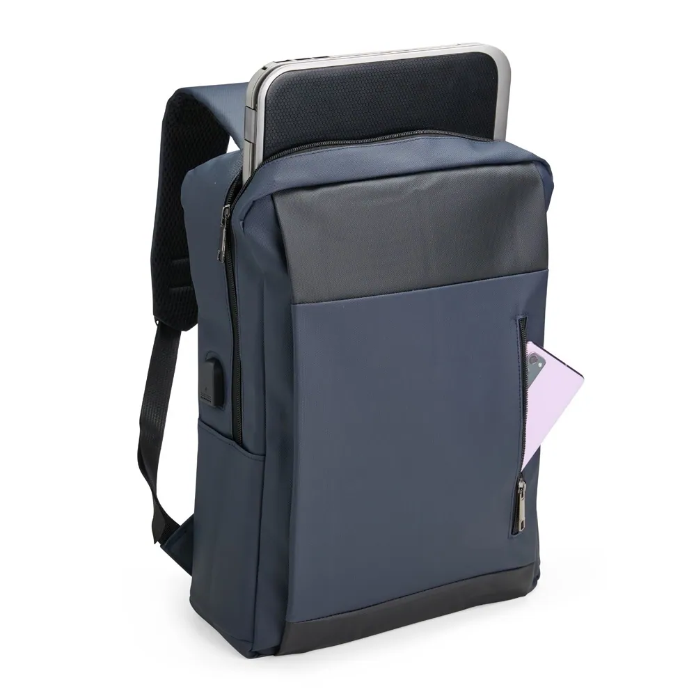 Mochila PU Impermeável Antifurto 22L - Thumbnail 2