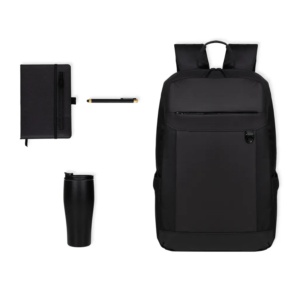 Kit Mochila, Copo, Caderno E Caneta - 4 Pçs - Thumbnail 3