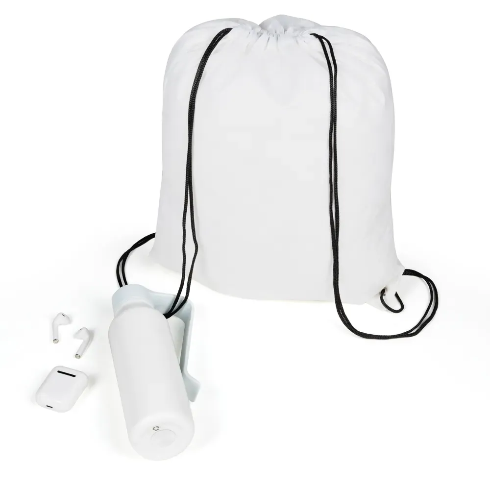 Kit Mochila, Garrafa E Fone Bluetooth - 3 Pçs - Thumbnail 4