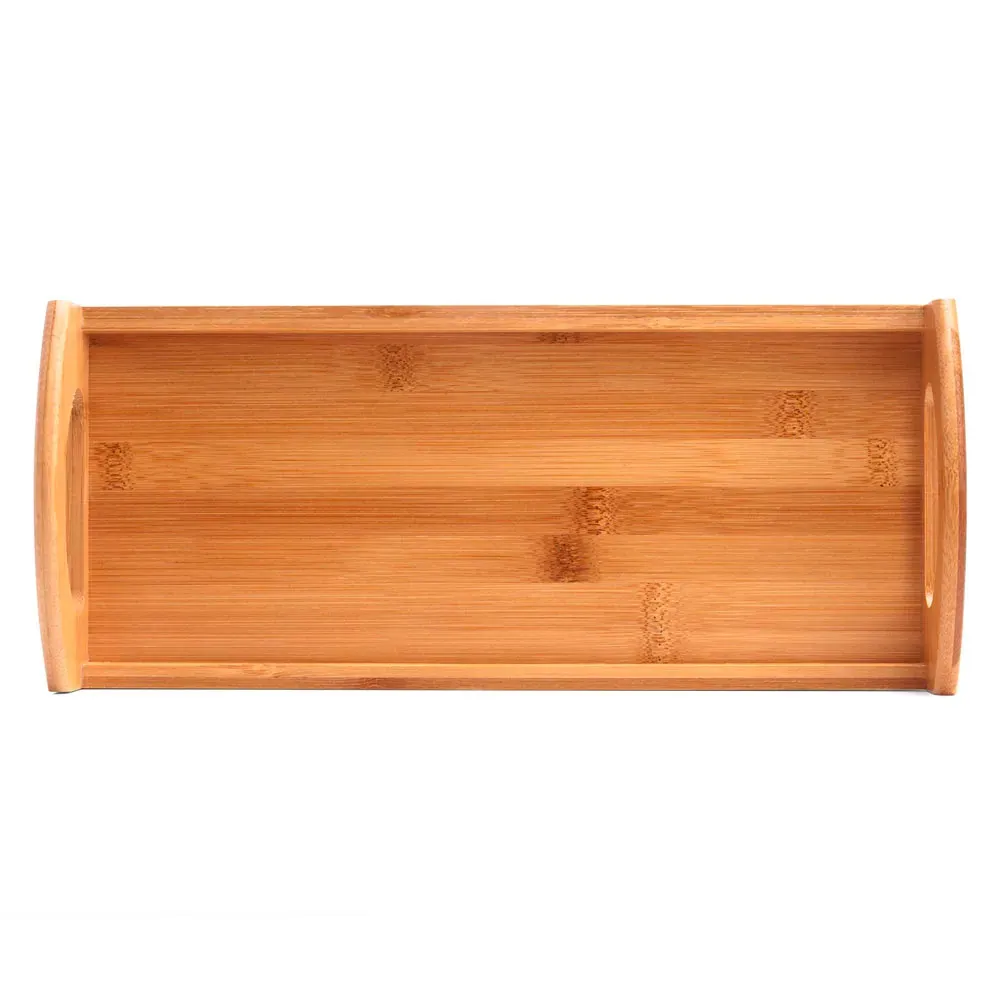 Bandeja Para Servir Em Bambu Gênova 32Cm X 14Cm - Thumbnail 2