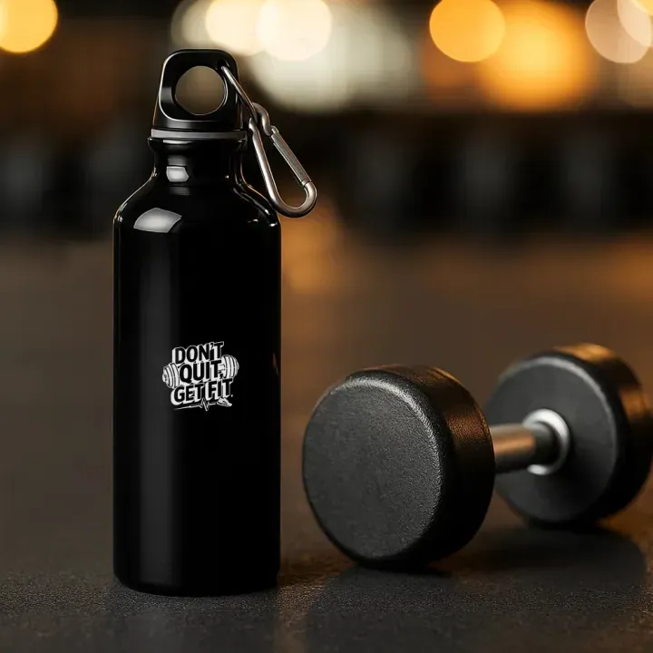 Squeeze Em Alumínio Preto - 500Ml - Thumbnail 7