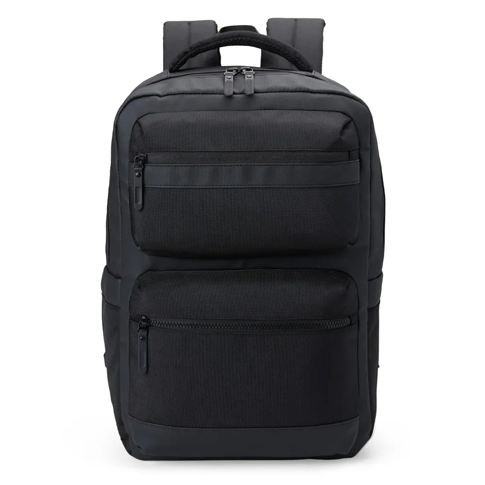 Mochila Em Polyester/Pu - Premium - 20L - Preta - Thumbnail 4