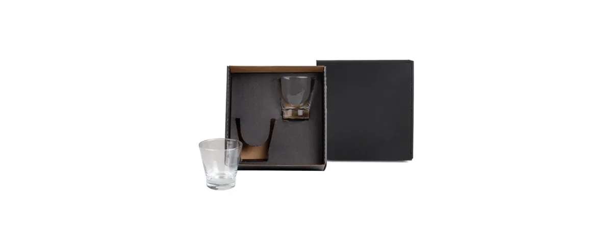 Jogo De Copos De Vidro P/ Caipirinha / Drink - 350 Ml - 2 Pçs