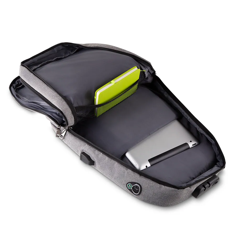 Mochila para Notebook em Poliéster e PU - Thumbnail 11