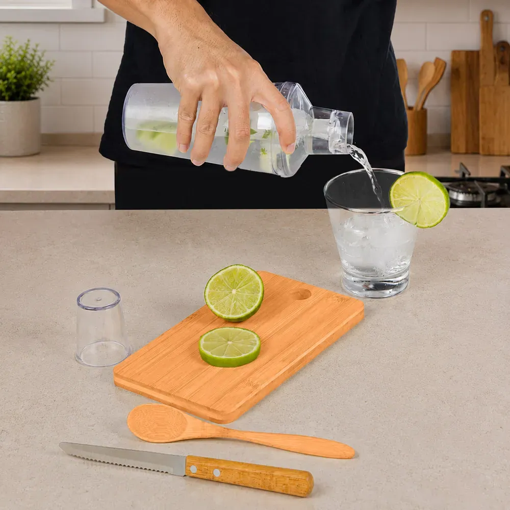 Kit Para Caipirinha Com Coqueteleira - 5 Pçs - Thumbnail 6