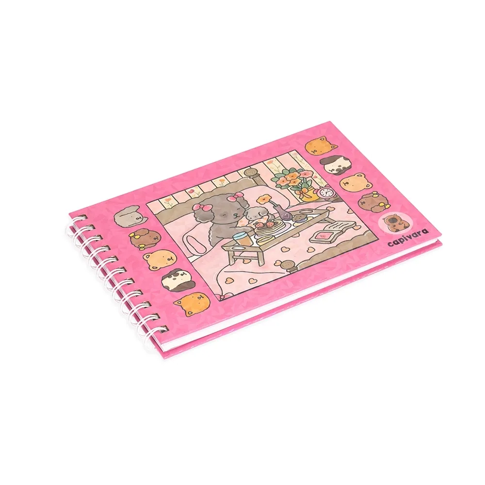 Caderno Para Colorir Desenho Animado