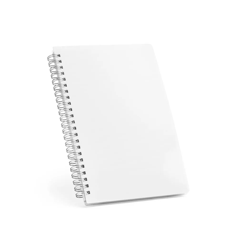 COBEN. Caderno A5 de capa flexível em PP, com tratamento antibacteriano e páginas pautadas recicladas - Thumbnail 5