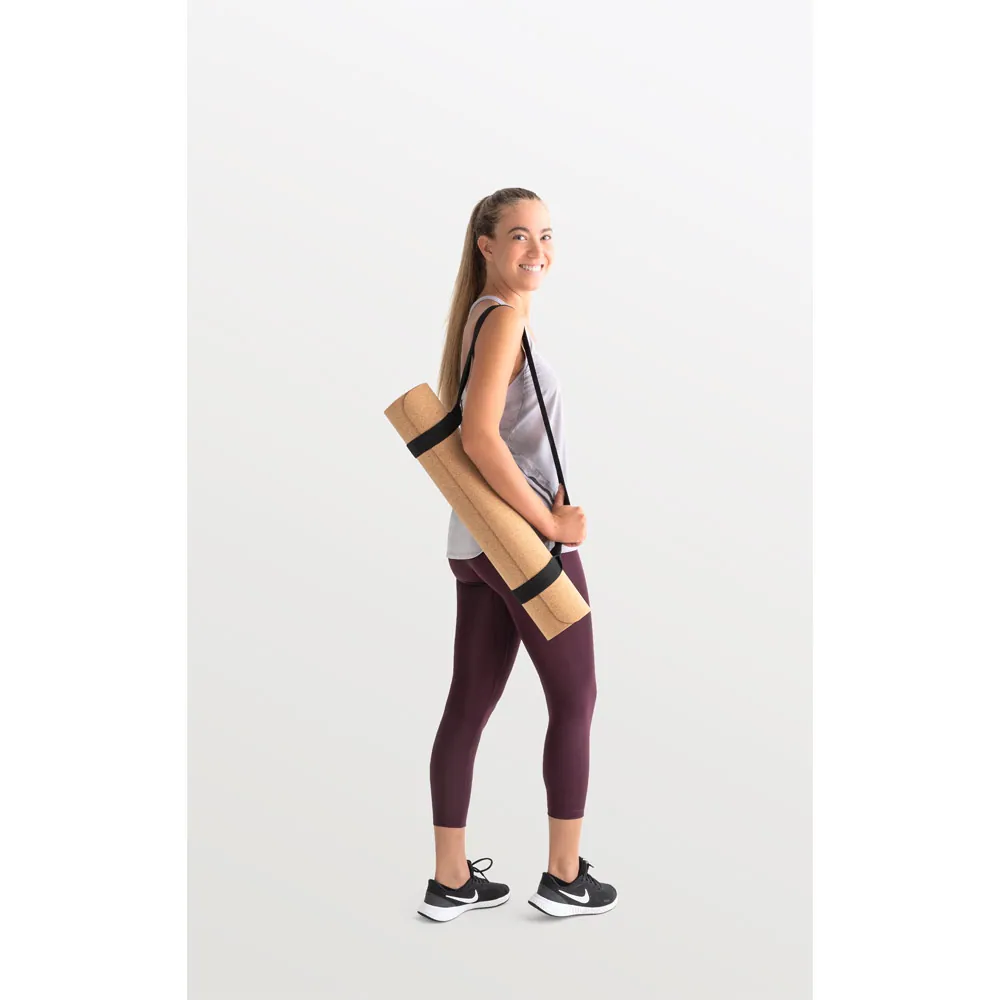 GERES. Tapete de exercício para yoga em cortiça e TPE - Thumbnail 6