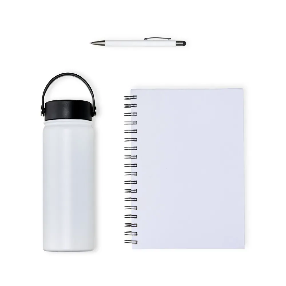 Kit Garrafa, Caderno E Caneta - 3 Pçs - Thumbnail 3