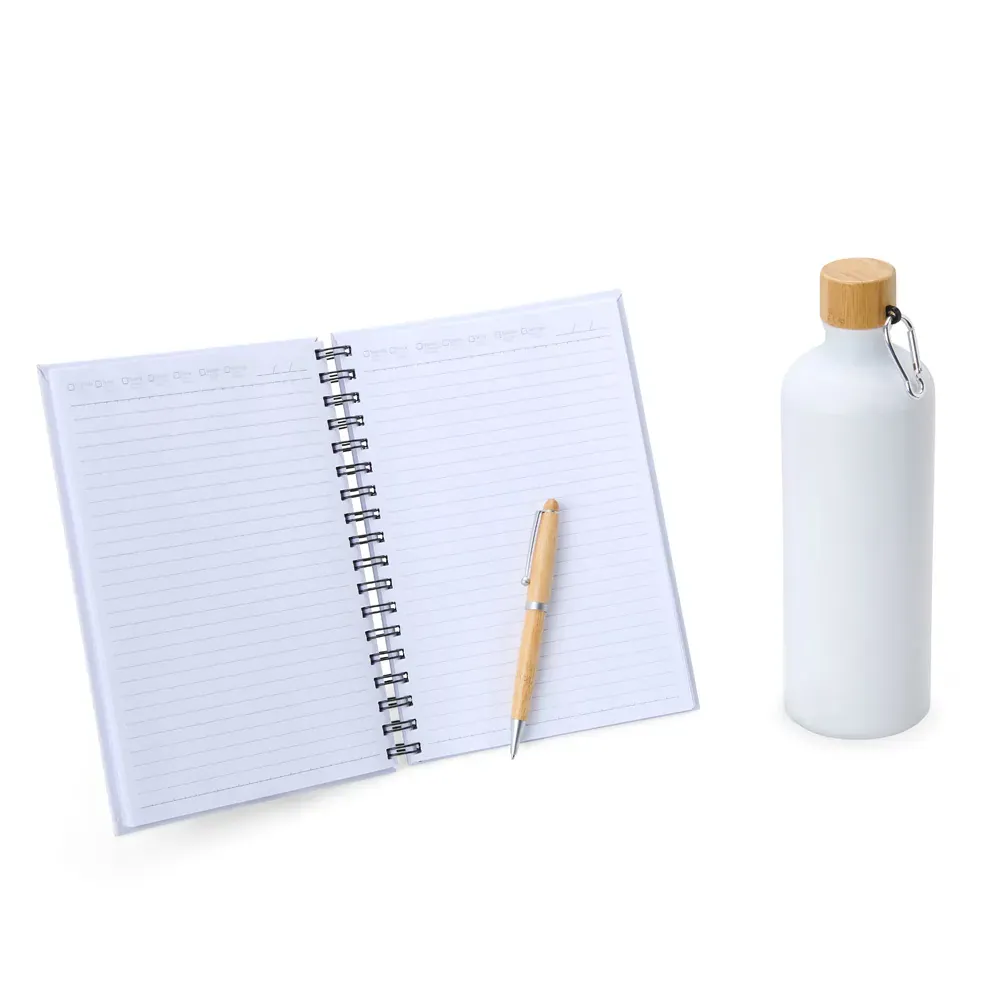 Kit Garrafa, Caderno E Caneta - 3 Pçs - Thumbnail 4