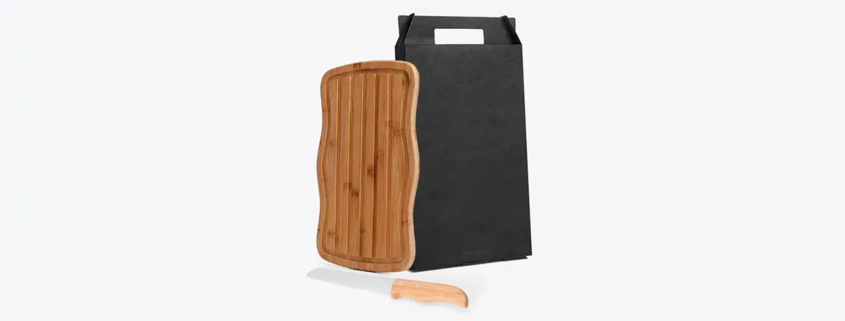 Kit Migalheira E Faca Para Pão - 2 Pçs