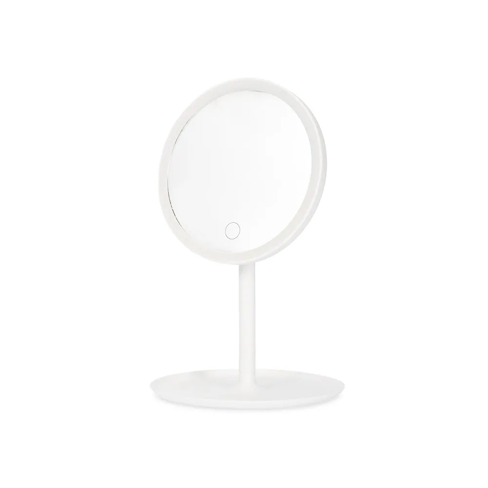 Espelho de Mesa Plástico com LED