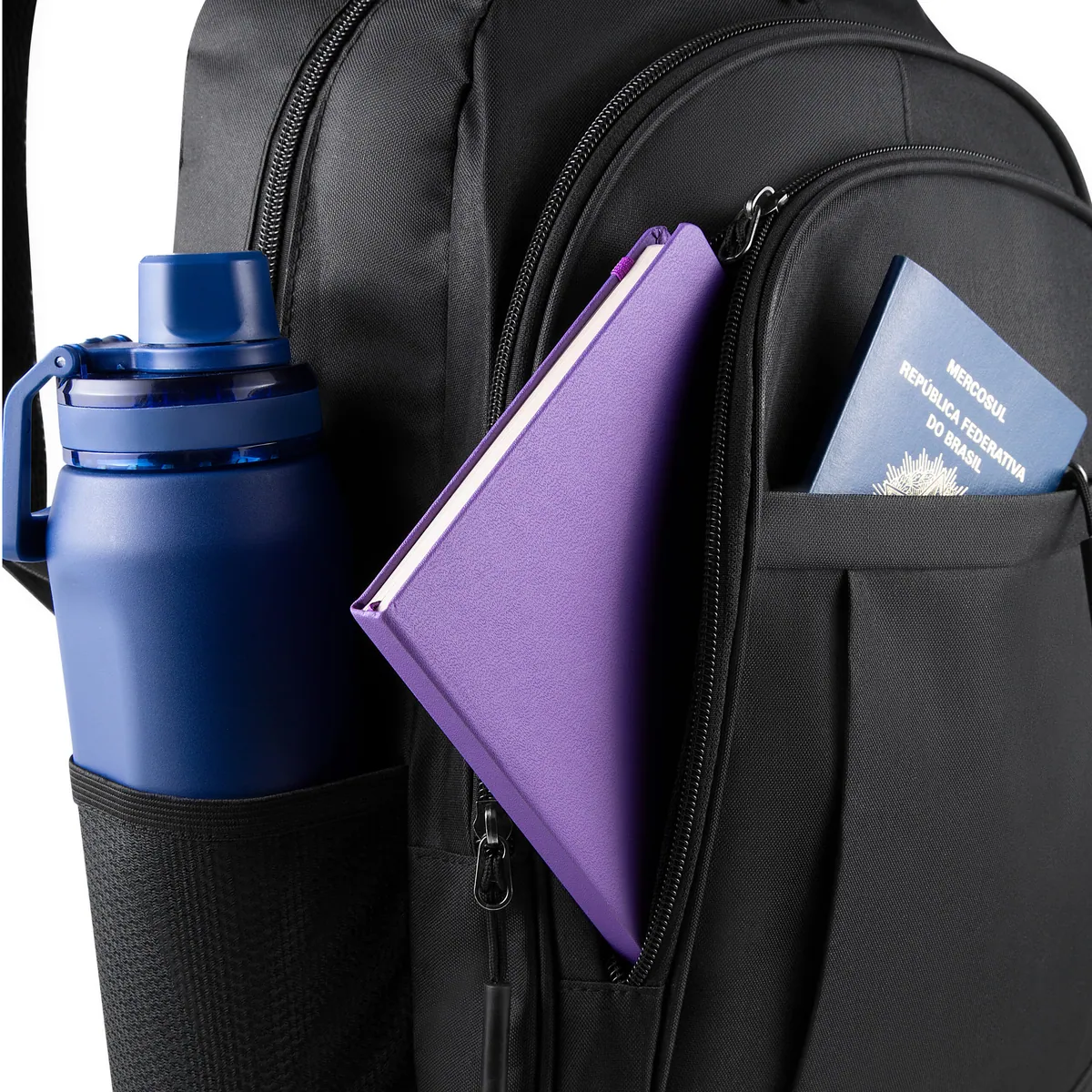 Mochila para Notebook em Poliéster 300D - Thumbnail 7