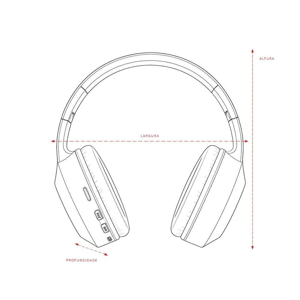 Fone de Ouvido Bluetooth - Thumbnail 3