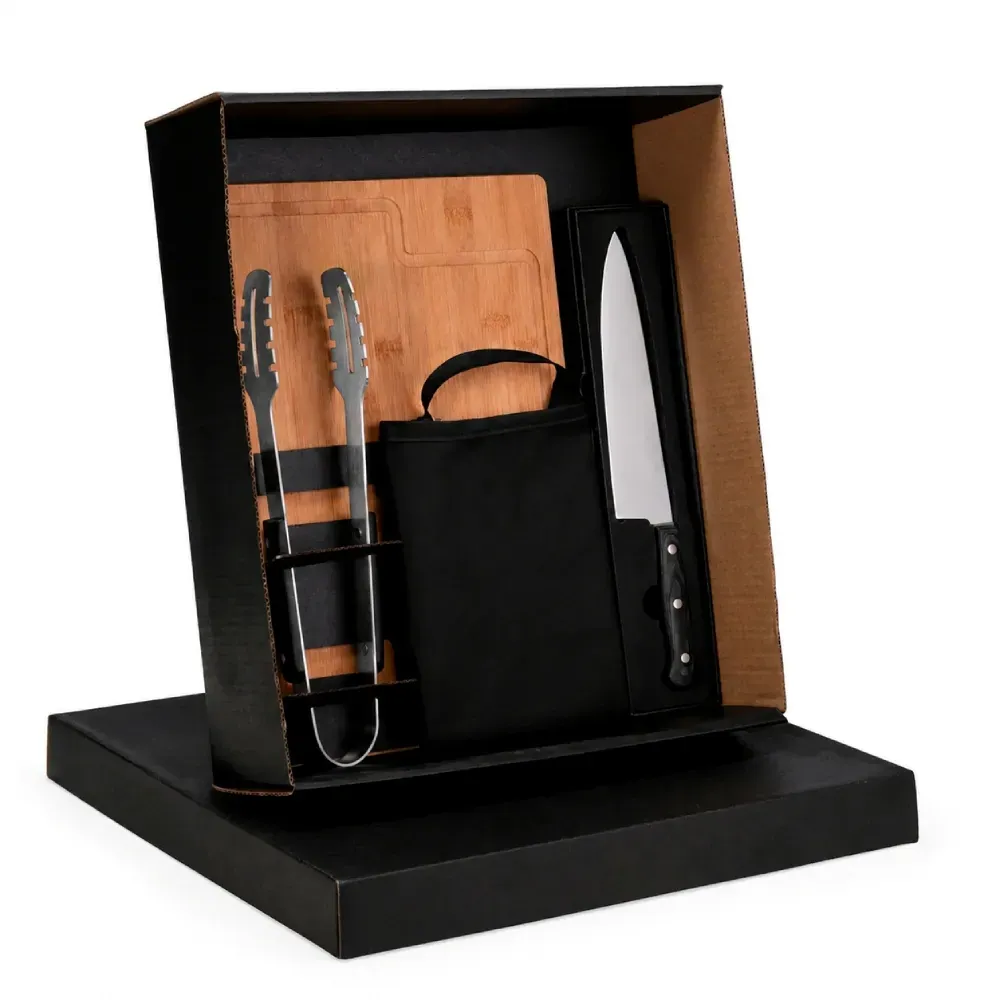 Kit Premium Para Churrasco - 4 Pçs - Thumbnail 5