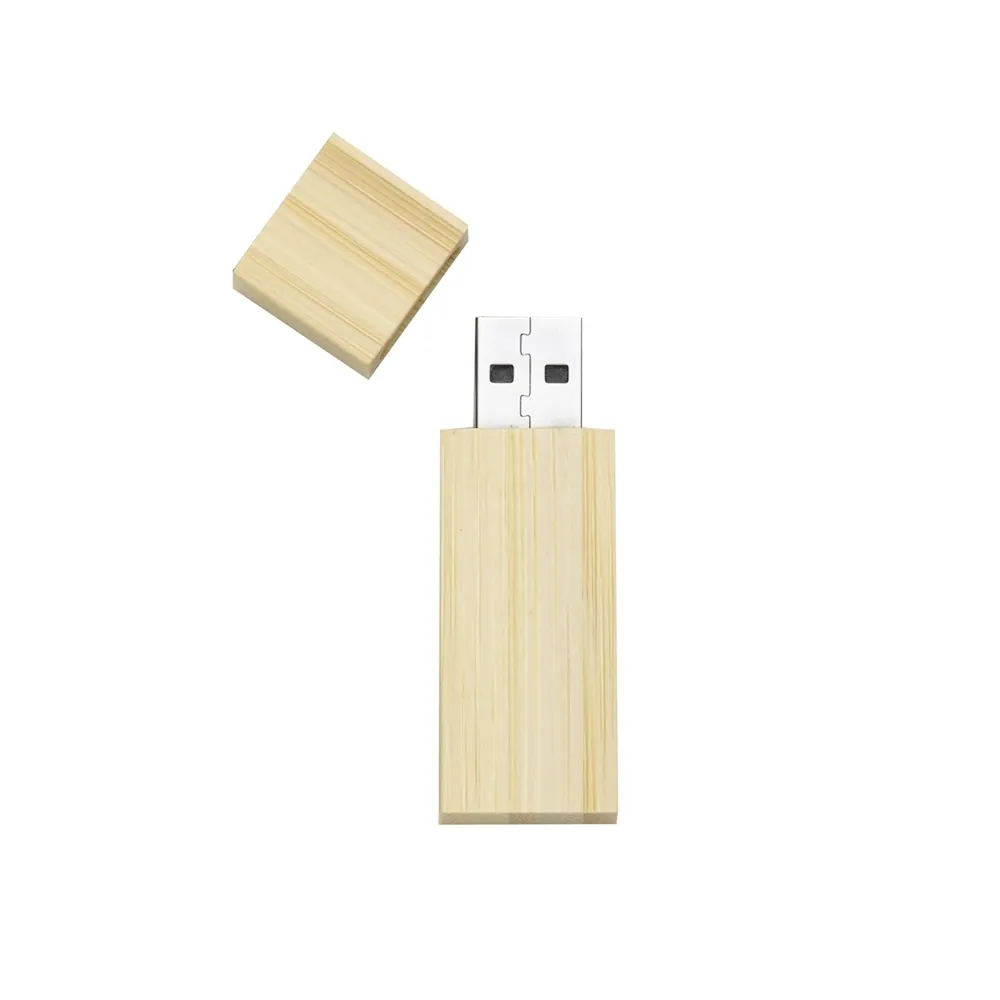 Conjunto Estojo e Pen Drive Bambu 4GB/8GB/16GB/32GB - Thumbnail 3