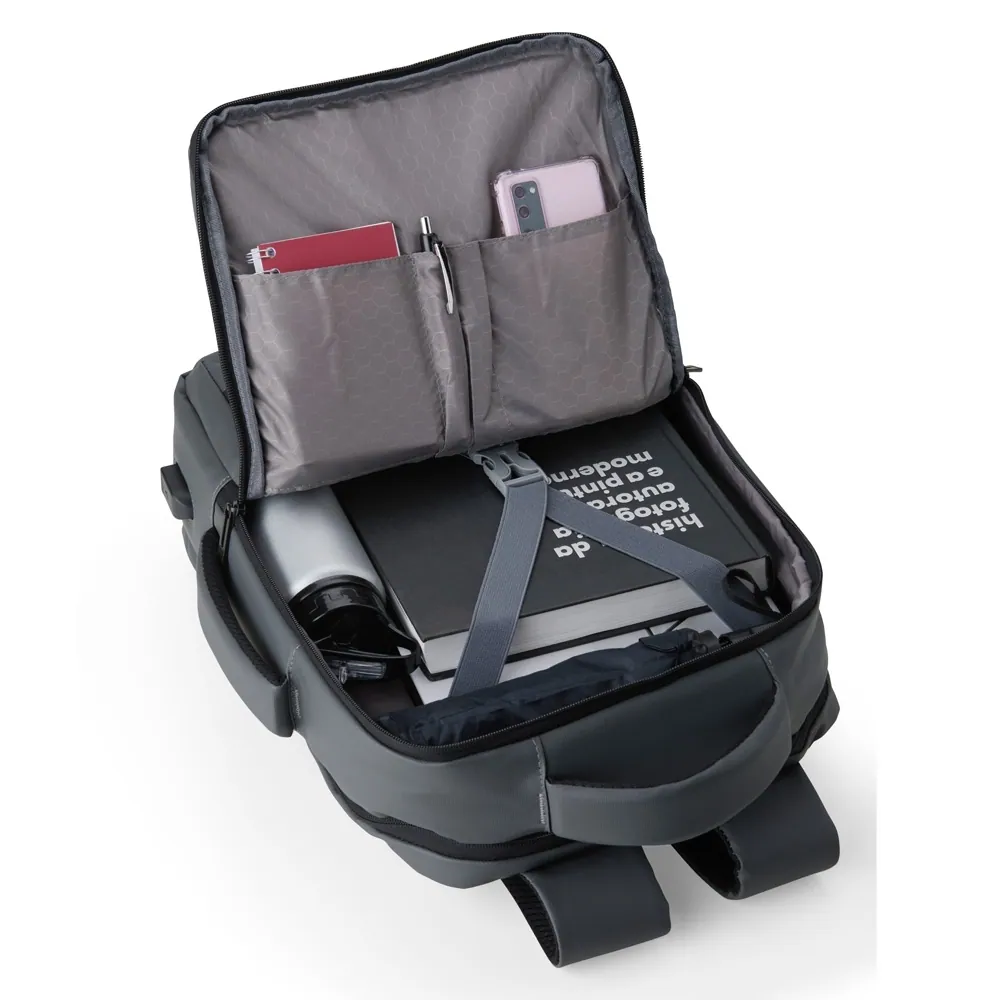 Mochila Couro Sintético USB 25L - Thumbnail 2