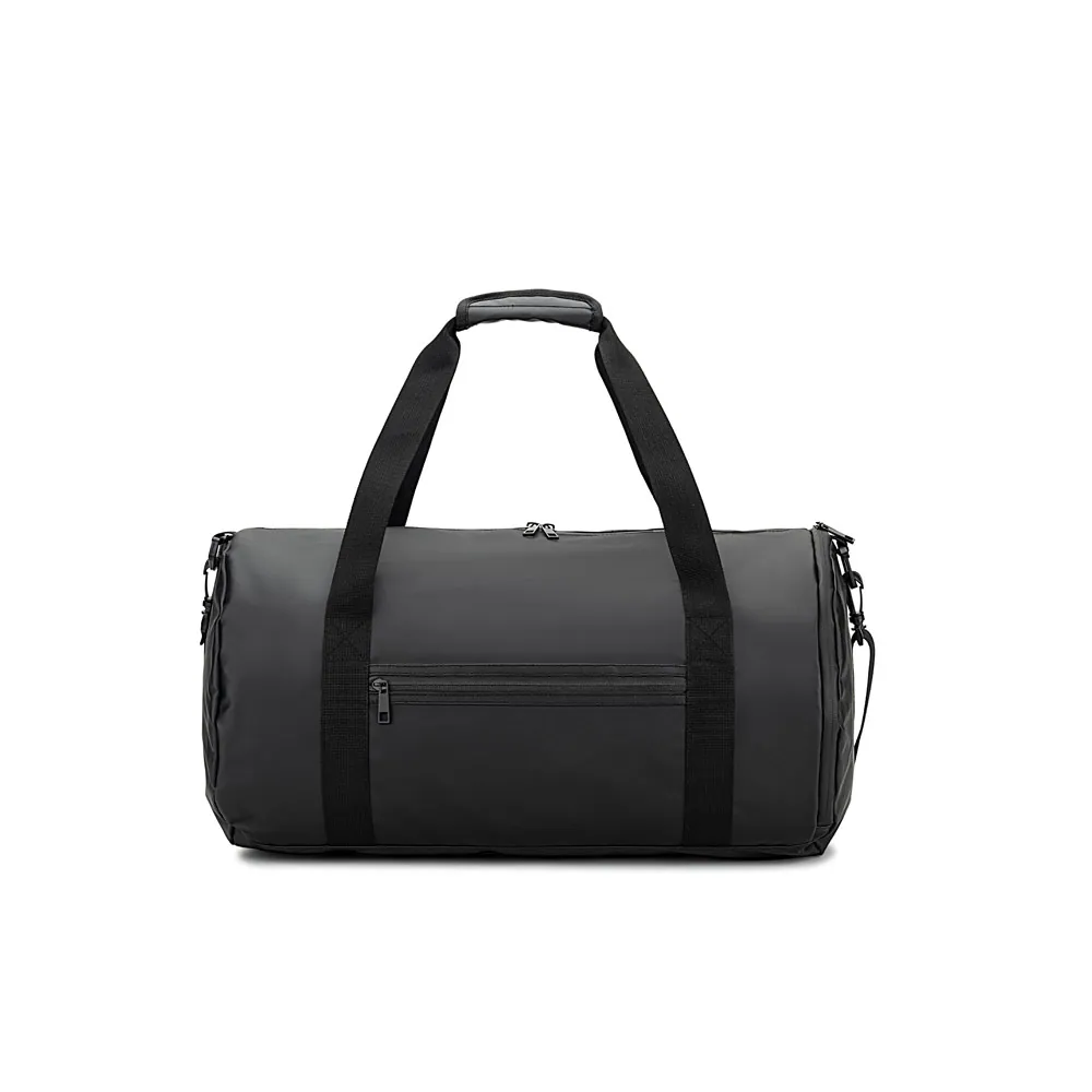 OSASCO SPORT. Bolsa esportiva em formato cilíndrico em poliéster reciclado 600D de alta densidade com compartimento lateral para sapatos (32 L) - Thumbnail 2