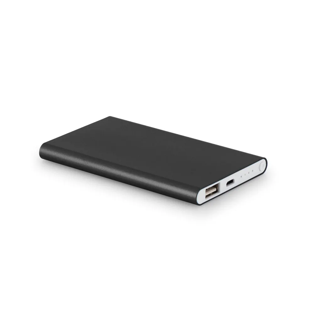 COULOMB 4.0. Bateria portátil slim em alumínio 100% reciclado (4.000 mAh) - Thumbnail 2