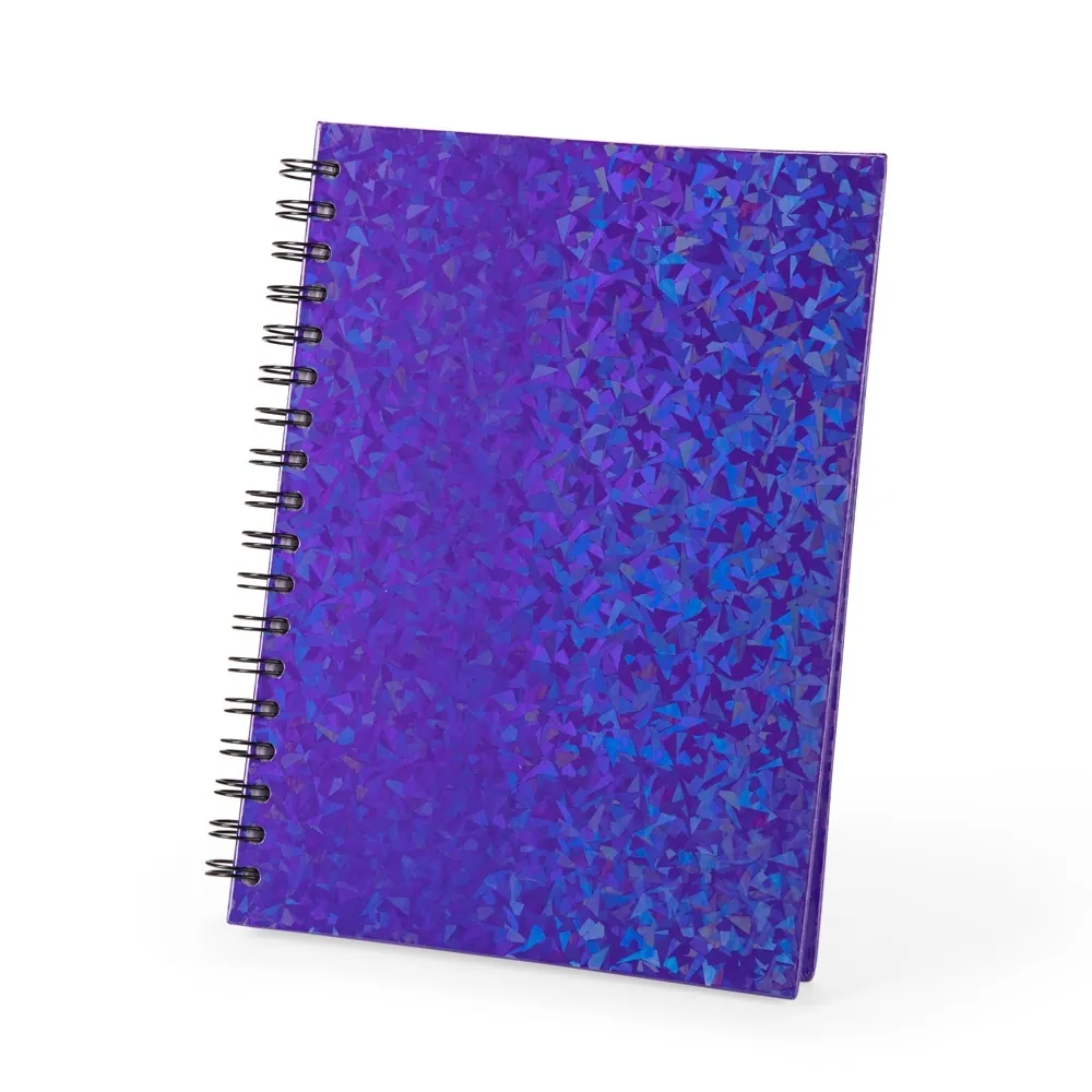 Caderno Holográfico Com Pauta - Thumbnail 3