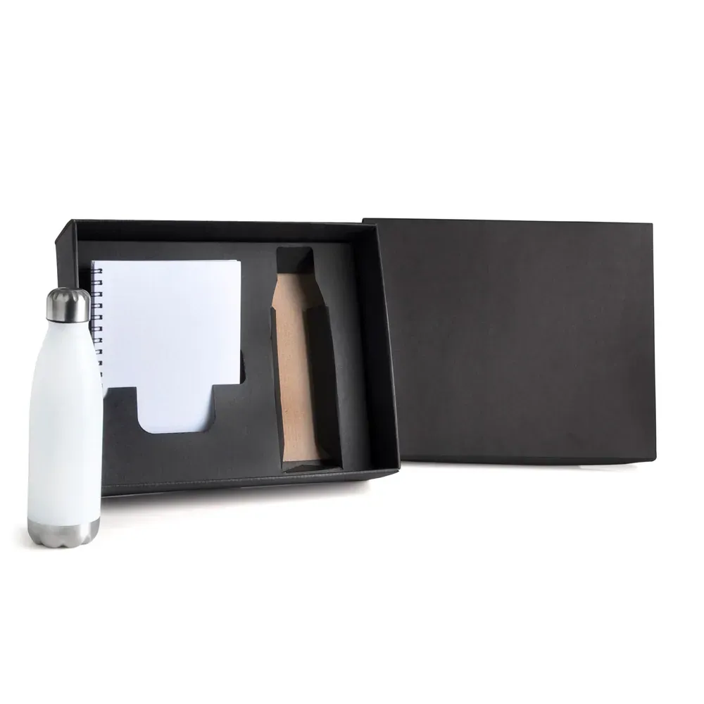 Kit Garrafa E Caderno - 2 Pçs