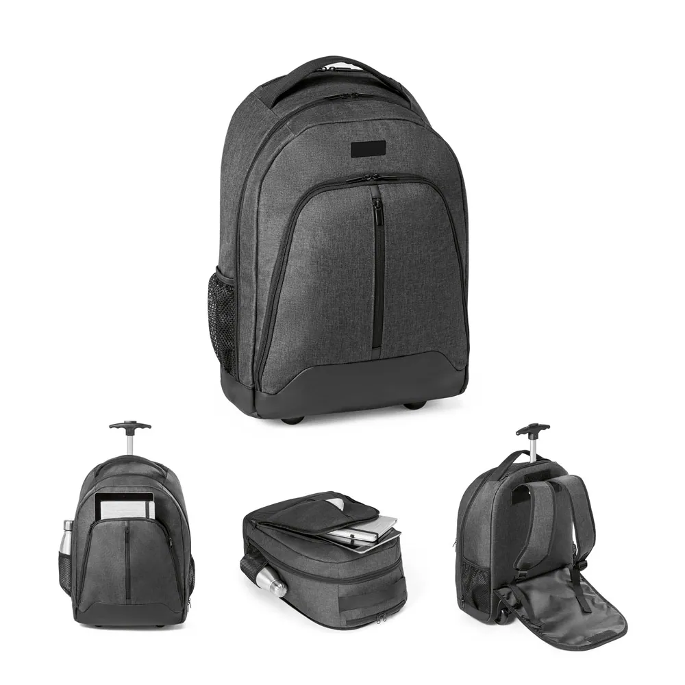 EINDHOVEN. Mochila trolley para notebook (15.6'') em 600D de alta densidade e poliéster 600D impermeável (21 L)