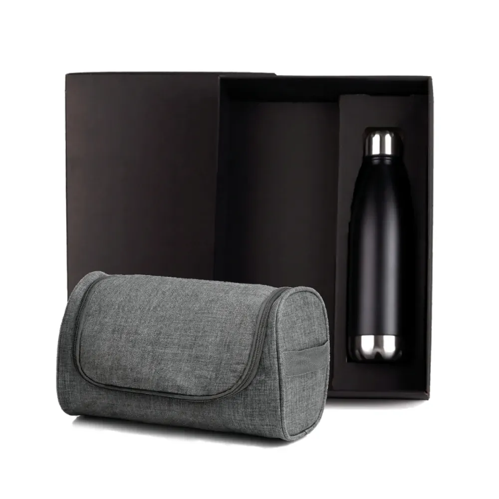 Kit Necessaire E Garrafa - 2 Pçs