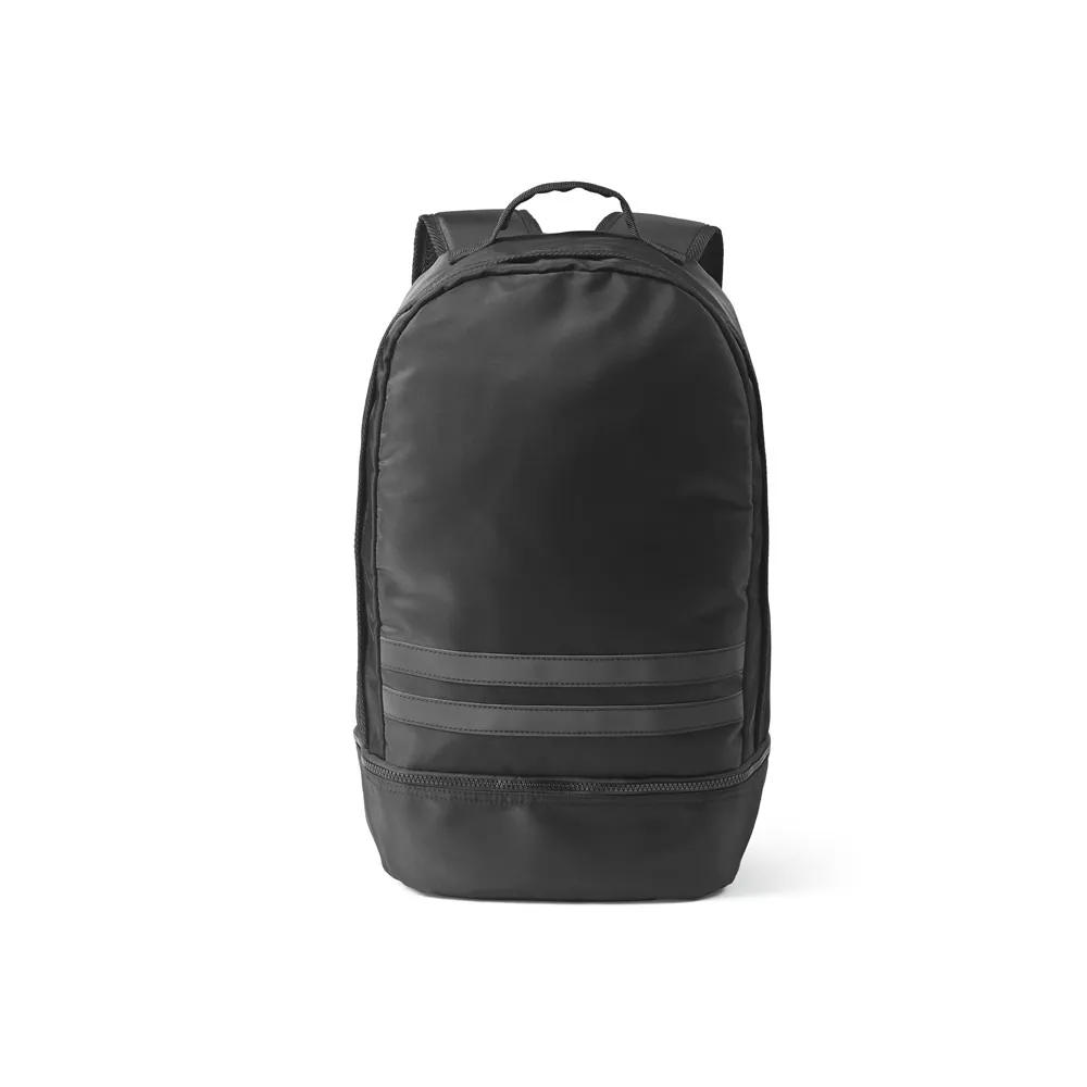 MANCHESTER. Mochila em poliéster reciclado 290T e sarja com compartimento para sapatos (25 L) - Thumbnail 2